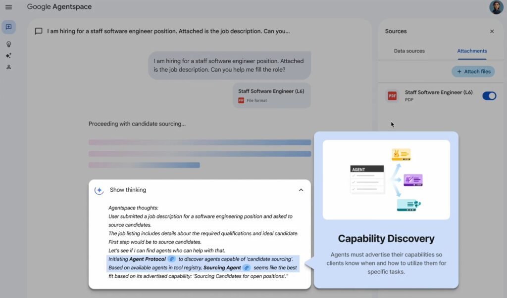 Google A2A Capability Discovery