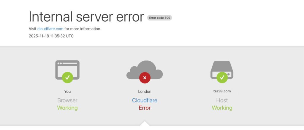 Cloudflare outage