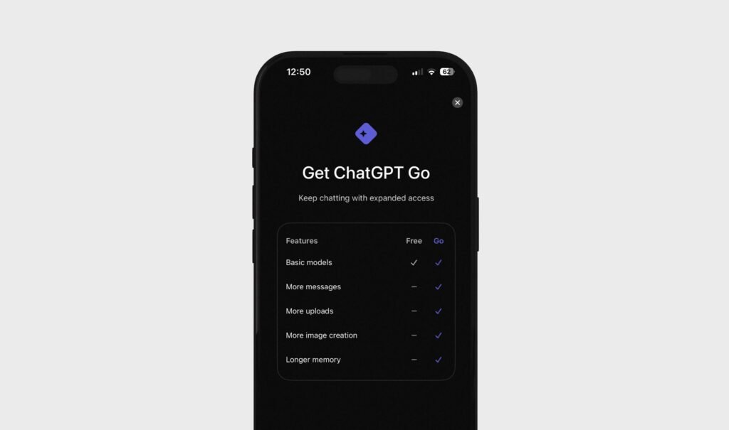 ChatGPT GO Subscription