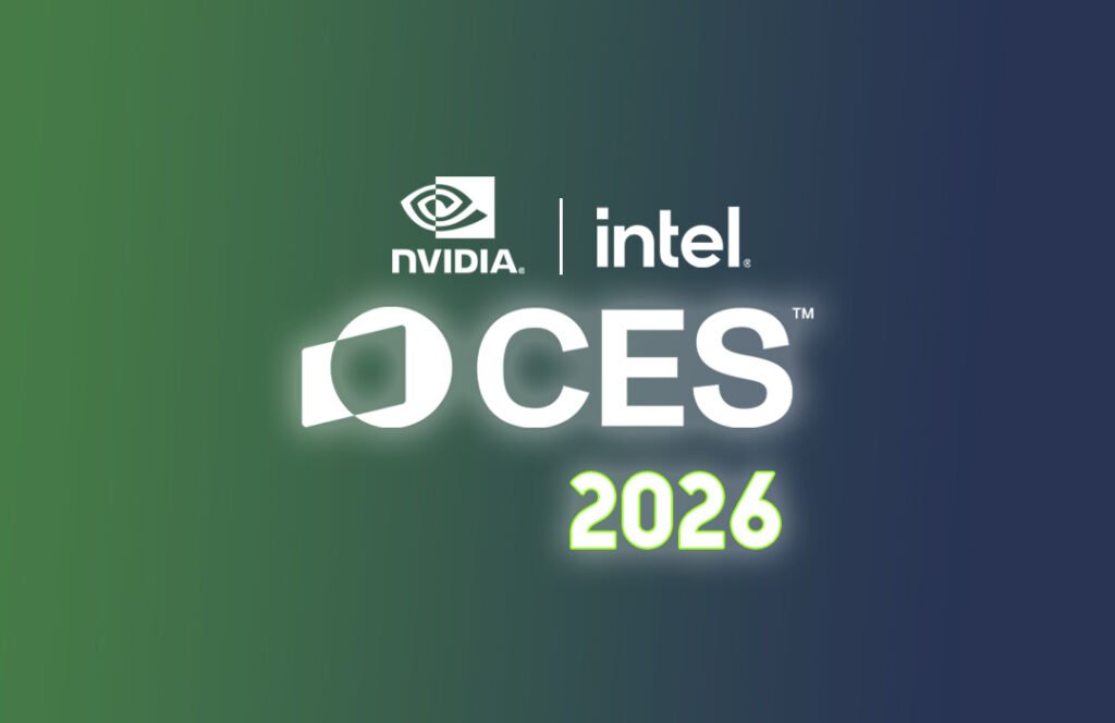 ثورة كروت الشاشة والمعالجات في CES 2026 – تحليل شامل Intel and Nvidia CES 2026