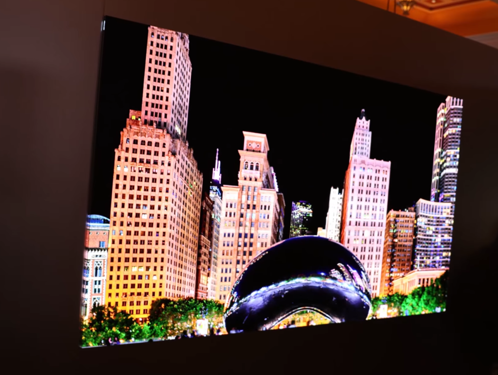 Samsung Micro LED 140 Screen