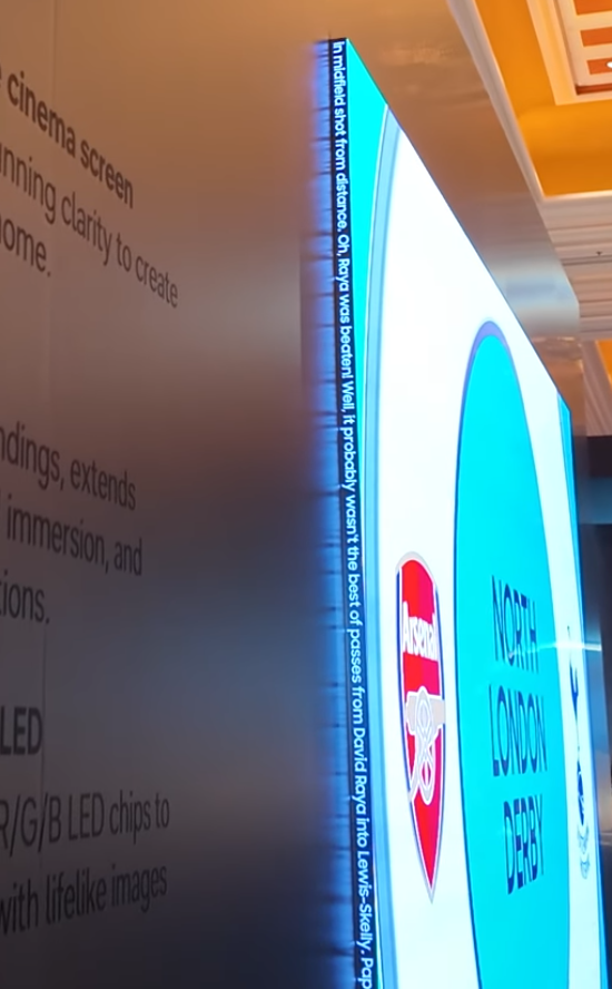 Samsung Micro LED 140 Smart Mirror Bezel