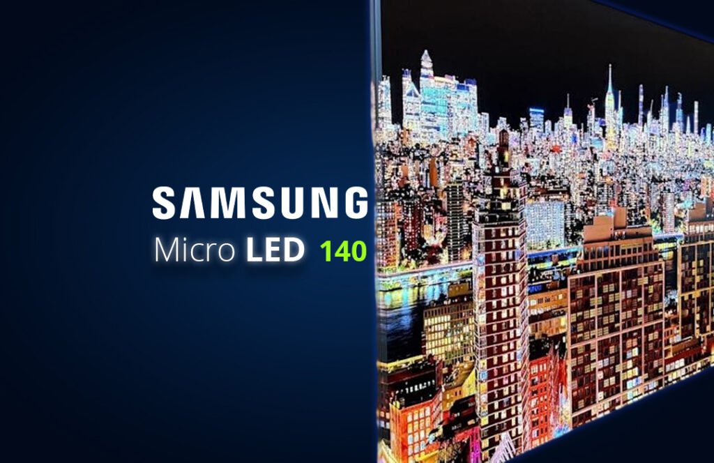 Samsung Micro LED 140 TV Screen