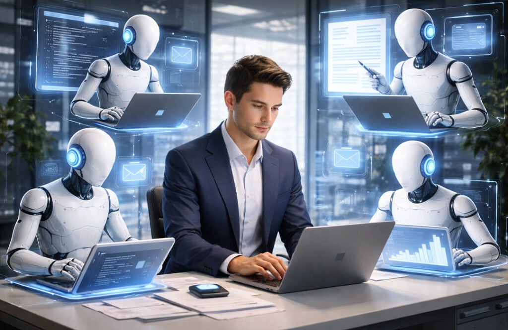 AI Agents manage tasks