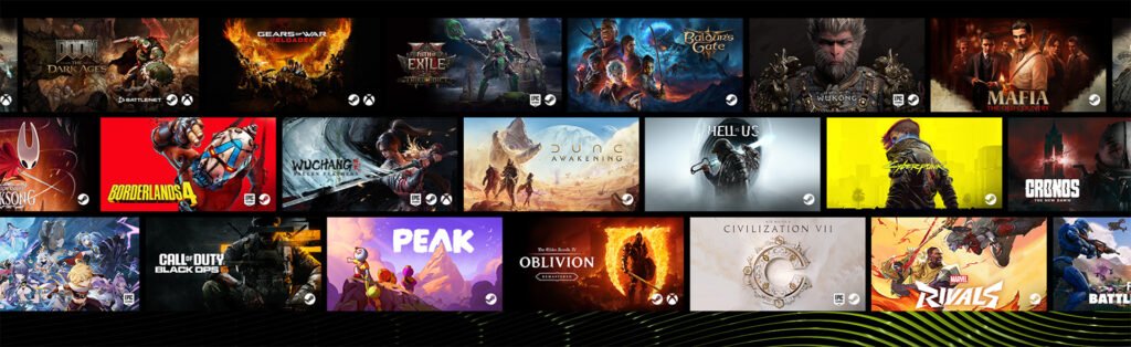 Nvidia GeForce Now Games