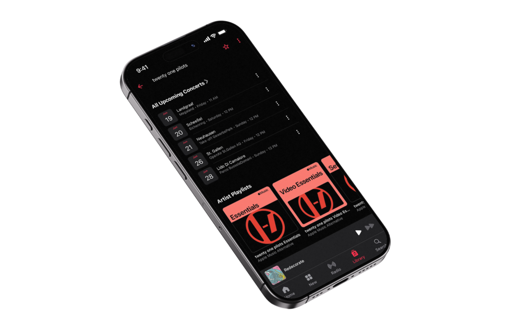 Apple Music Concerts iOS 26.4