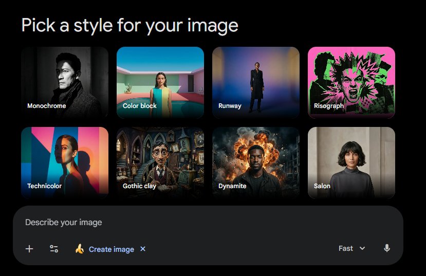 Nano Banana 2 image styles