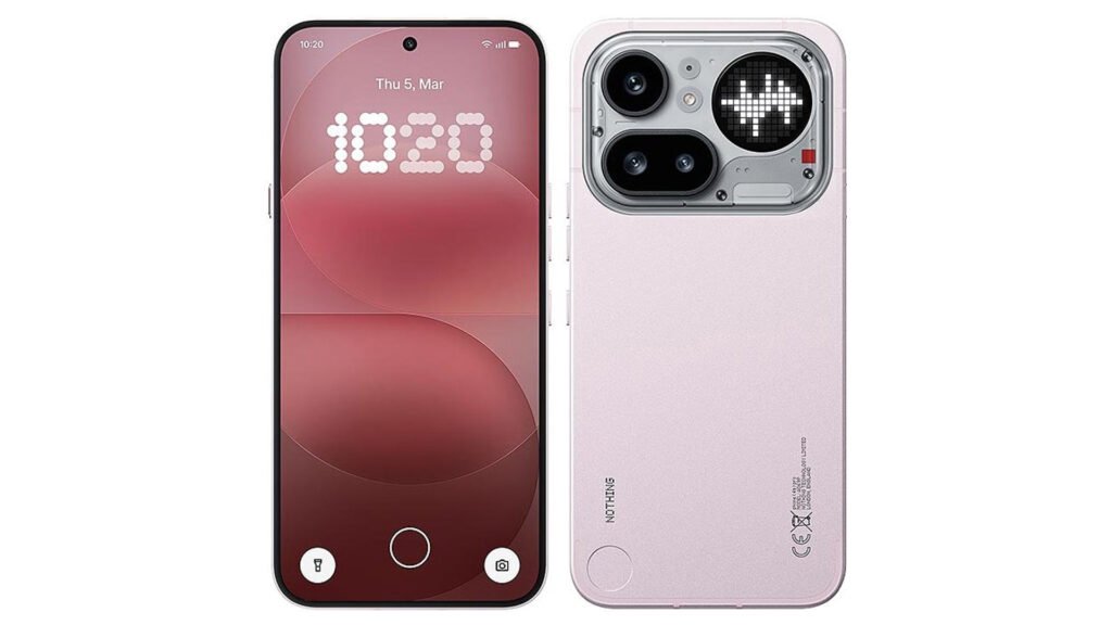 Nothing Phone 4a Pro Pink