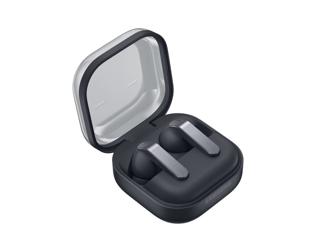 Samsung Galaxy Buds4 Pro Black Transparent Case
