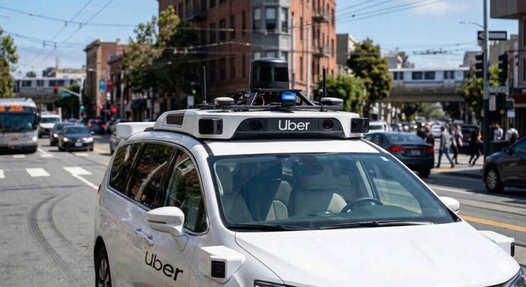 Uber Self-Driving Robotaxi San Francisco
