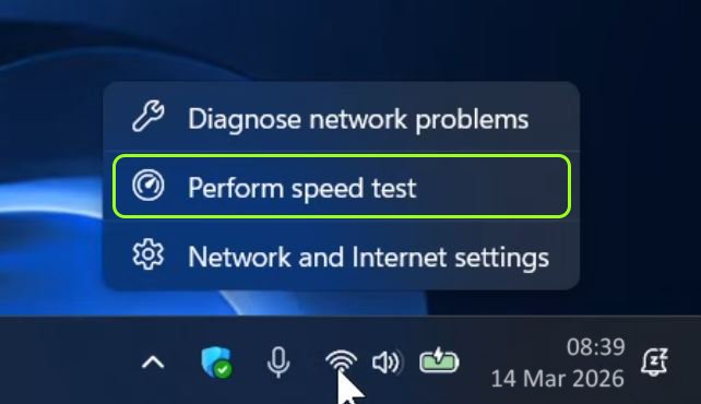 Windows 11 26H1 Speed Test