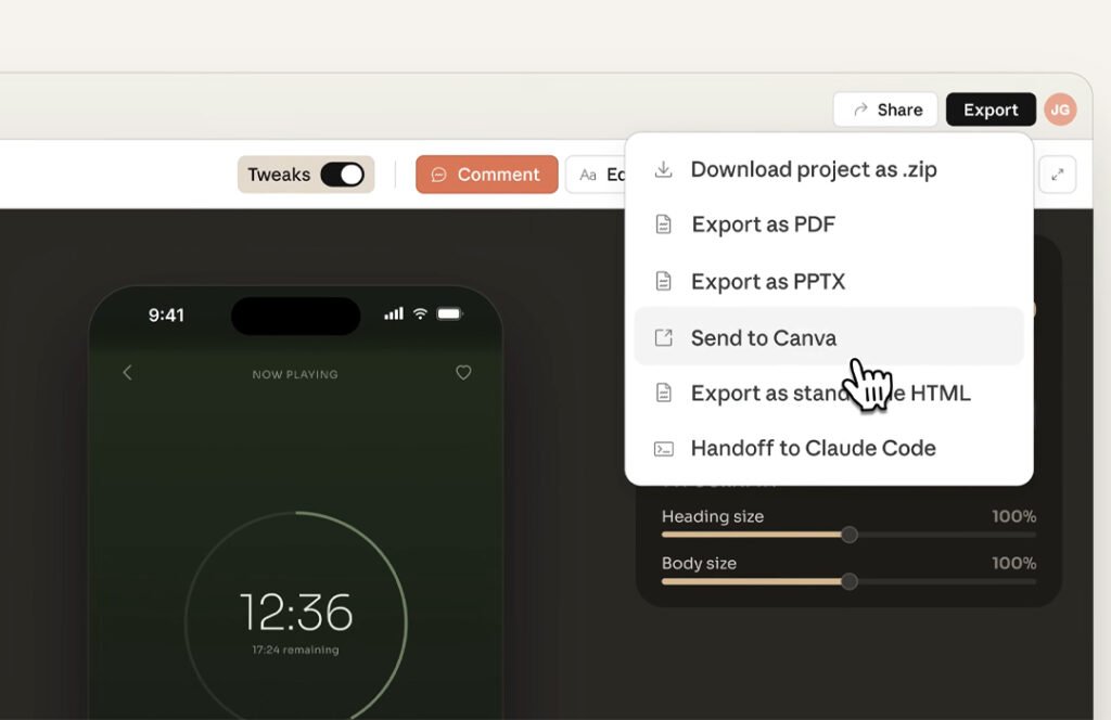 Claude Design Export Files