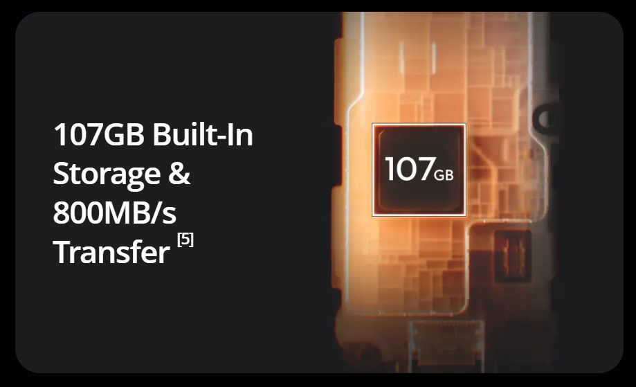 DJI Osmo Pocket 4 Memory