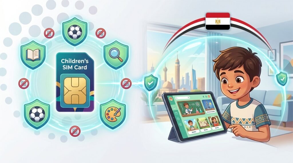 NTRA Children SIM Cards In Egypt