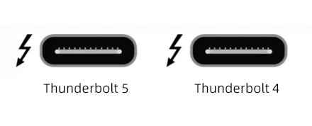 Thunderbolt 5 VS Thunderbolt 4 Port