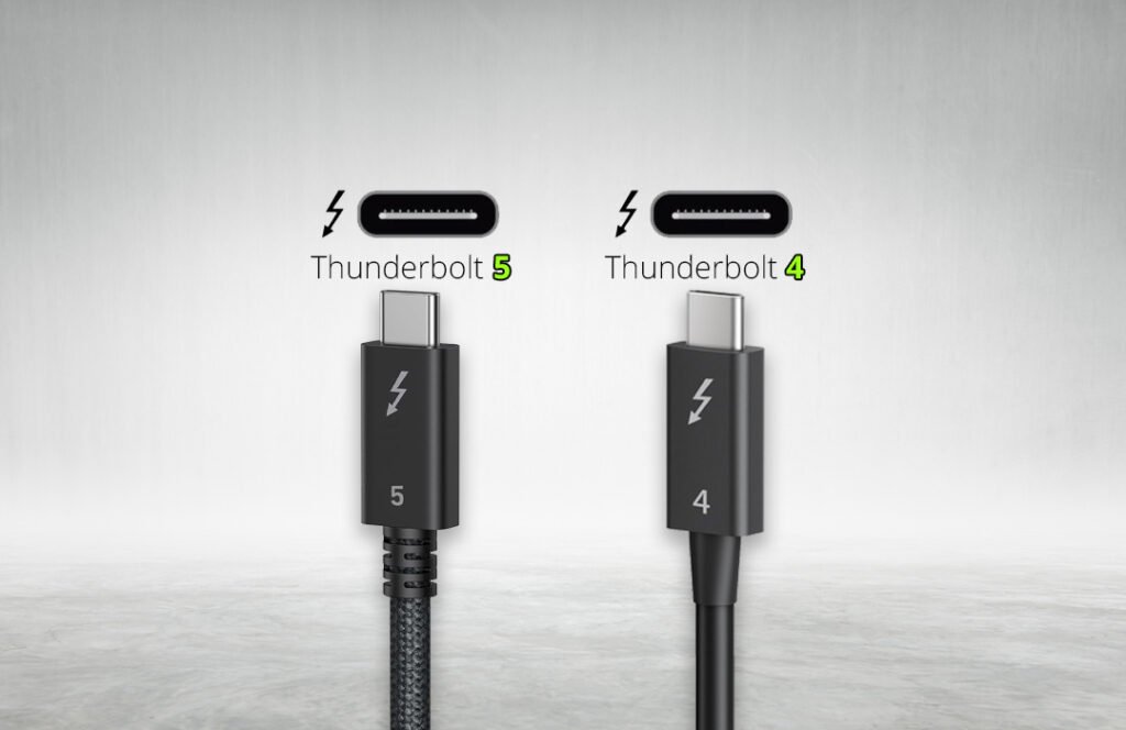 Thunderbolt 5 VS Thunderbolt 4