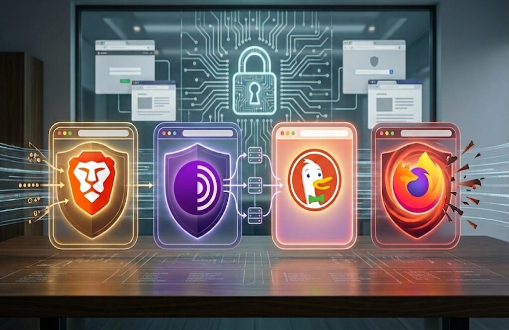 مقارنة أفضل متصفحات الإنترنت من حيث الخصوصية Best Privacy Internet Browsers