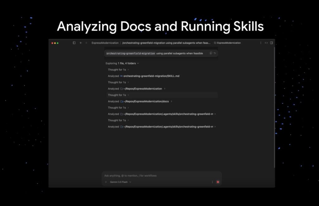 Gemini 3.5 Flash Analysing Docs