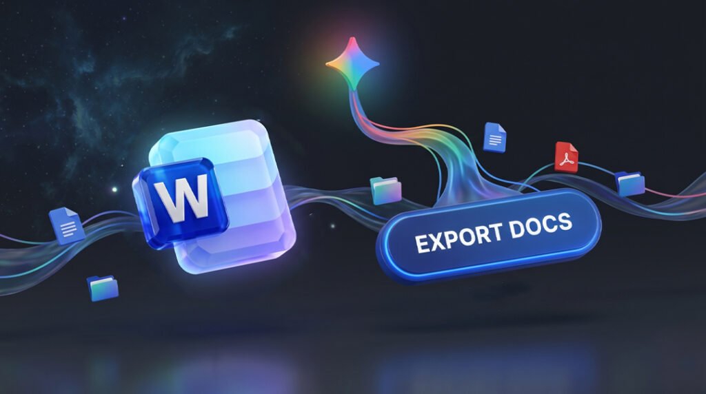 Gemini Export Docs File