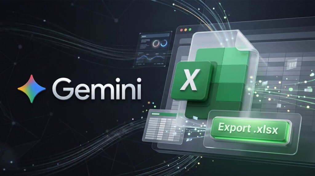 Gemini Export Excel File