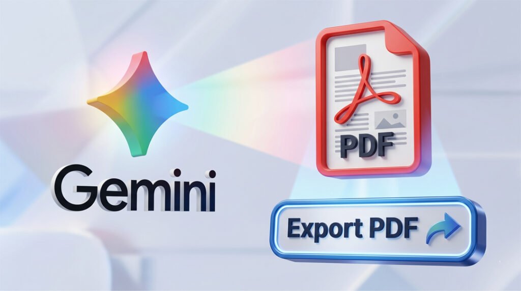 Gemini Export PDF File