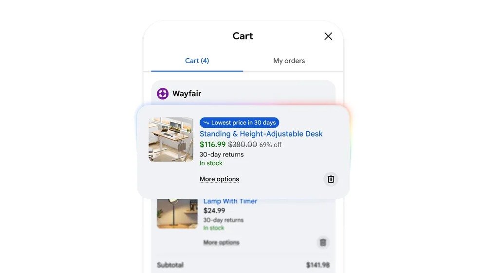 Google Universal Cart Lowest Price