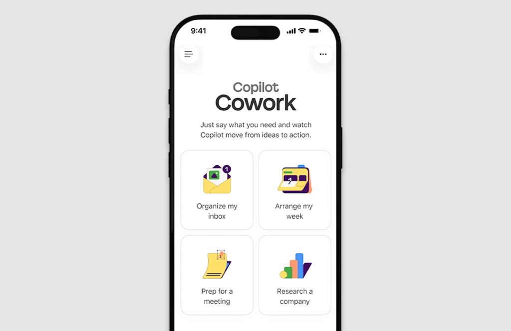 Microsoft 365 Copilot Cowork on iOS and Android