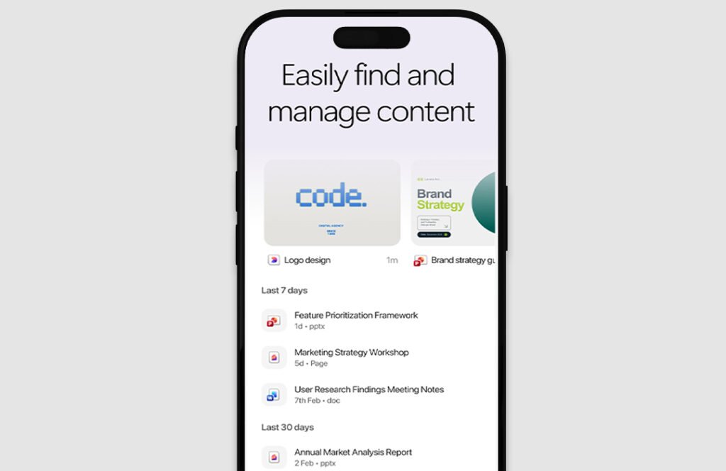 Microsoft 365 Copilot on iOS and Android File Management