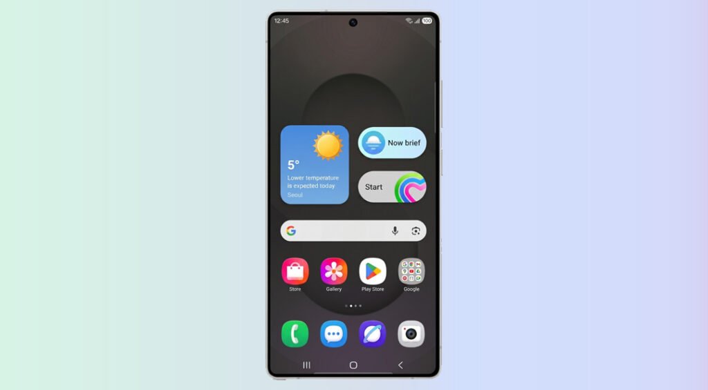 One UI 8.5 Home Screen