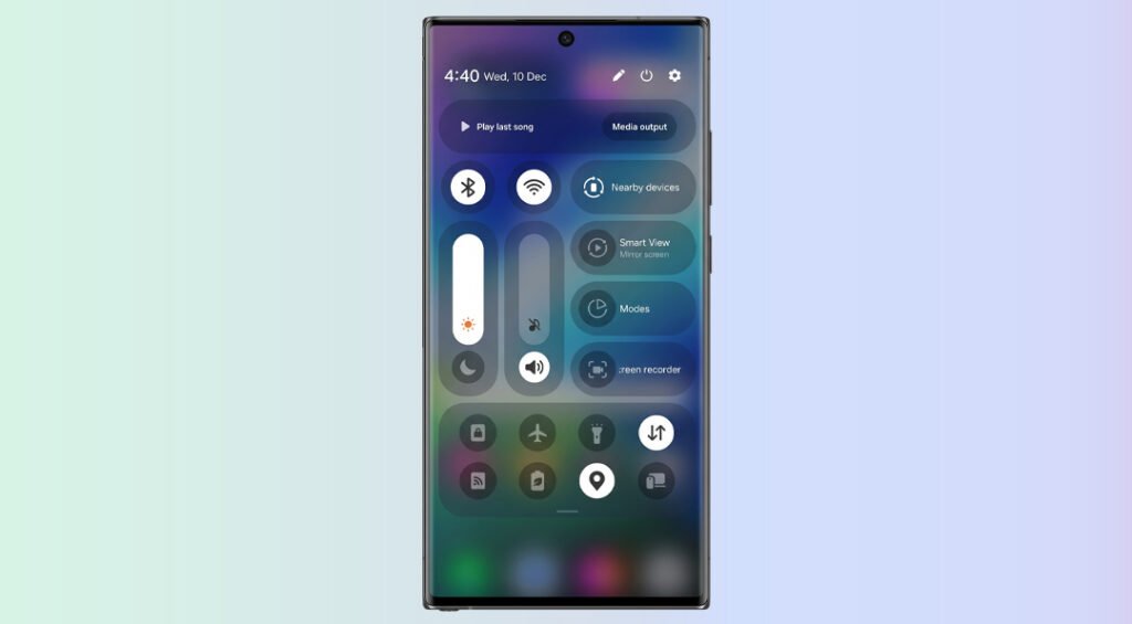 One UI 8.5 Panel