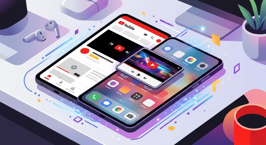 YouTube Picture in Picture Feature