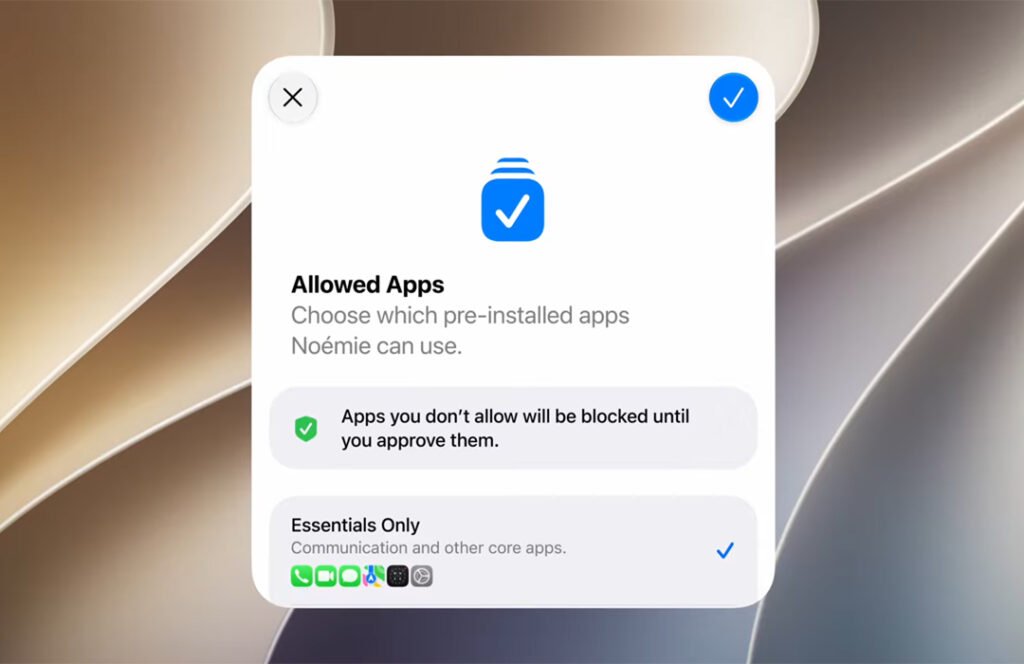 Apple WWDC26 Allowed Apps