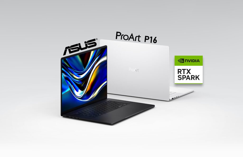 أسوس تعلن عن لابتوب Asus ProArt P16 بشريحة RTX Spark الجديدة Asus ProArt P16