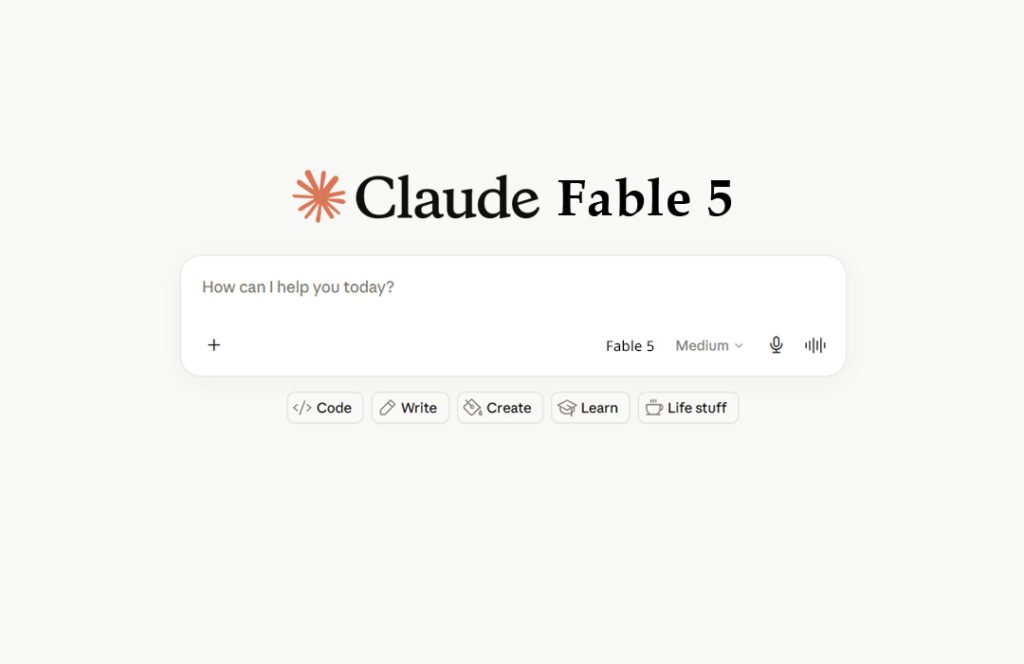 أنثروبيك تطلق Claude Fable 5 المعروف بأسم Mythos 5 أخيراً للجمهور Claude Fable 5 Mythos 5