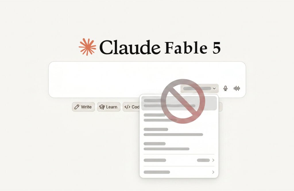 Claude Fable 5 Not Available