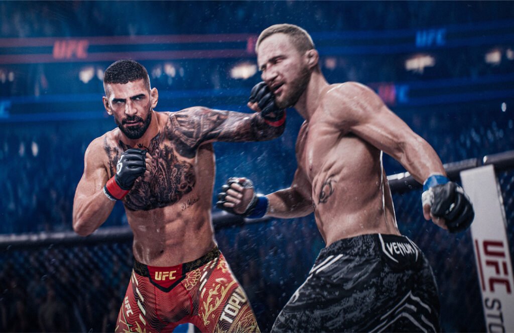 EA UFC 6 REAL-TIME CONTACT