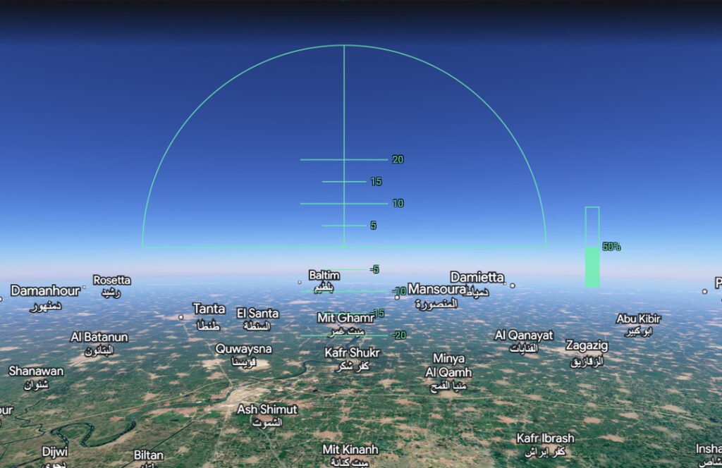 Google Earth Flight Simulator Egypt