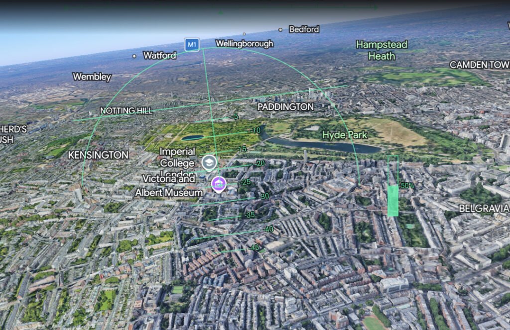 Google Earth Flight Simulator London