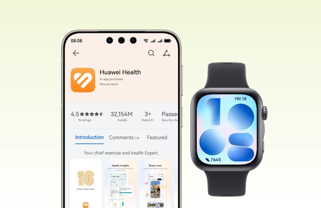 Huawei Watch Fit 5 Health App