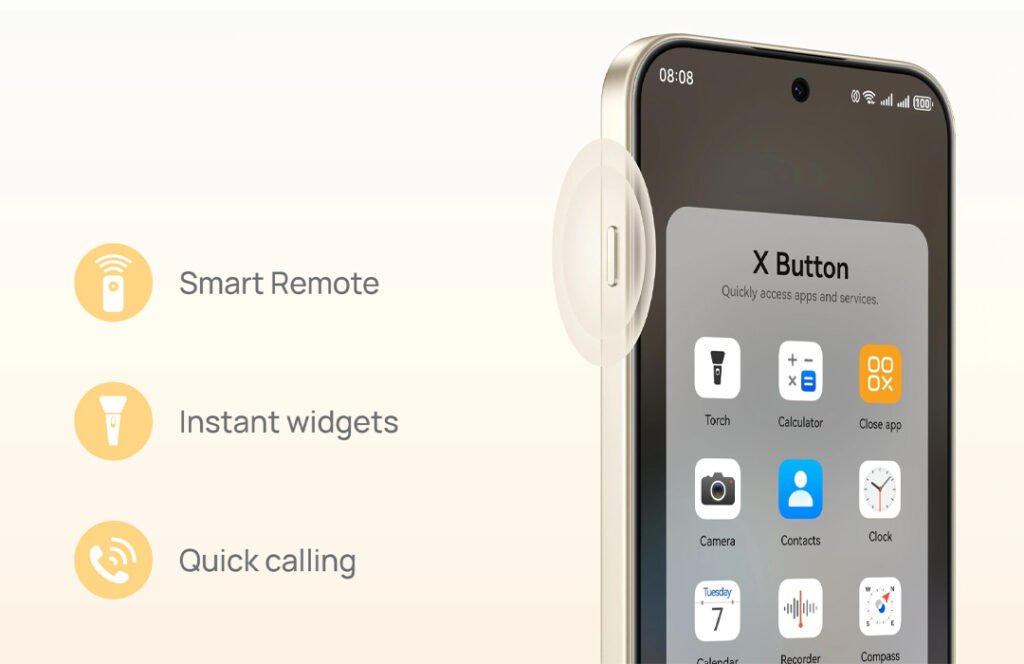 Huawei nova 15 Max X Button