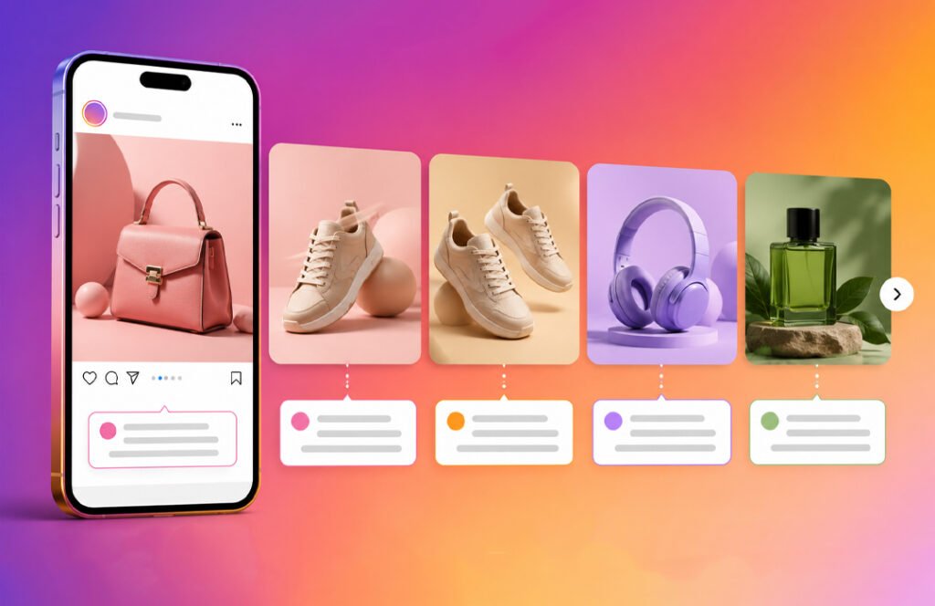 Instagram Multi Captions for Ecommerce