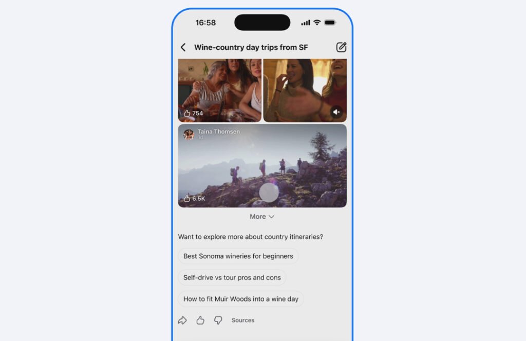 Meta AI Mode Recommendation