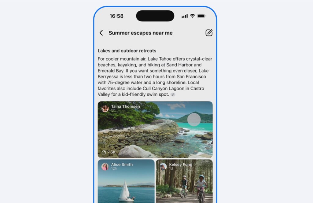 Meta AI Mode Search