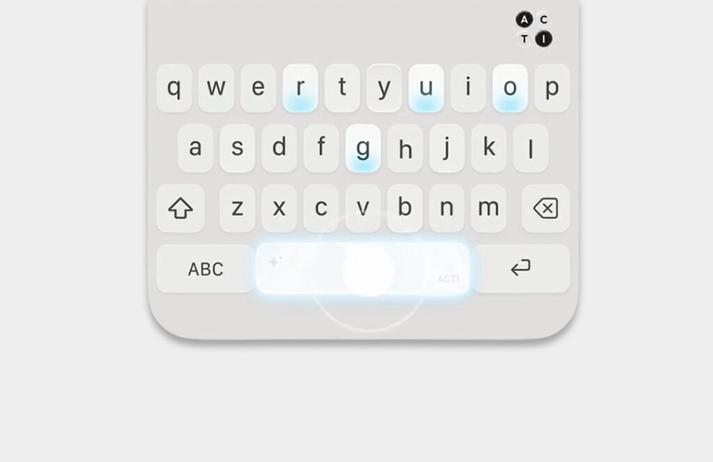Acti Agentic Keyboard Acti Bar