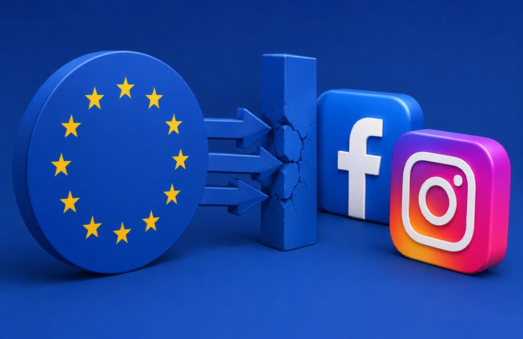 EU Press to Redesign Facebook and Instagram