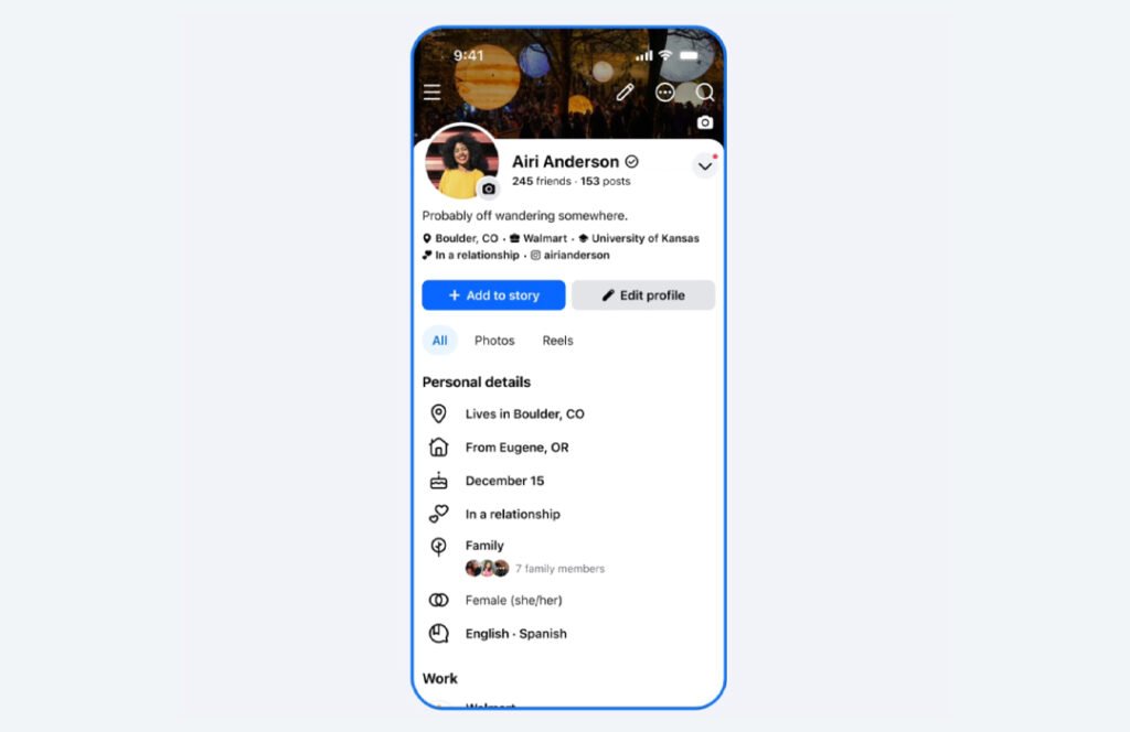 Facebook Verified Account
