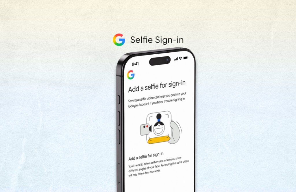 Google Selfie Sign-in
