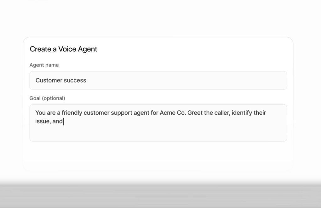 Grok Voice Agent Create Agent