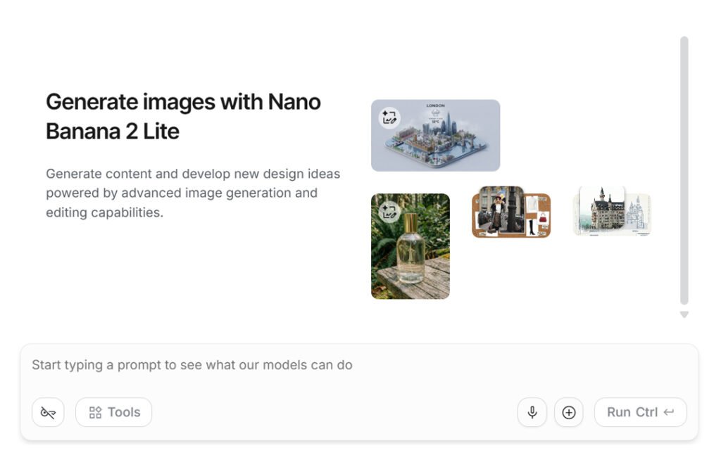 Nano Banana 2 Lite Generate Images