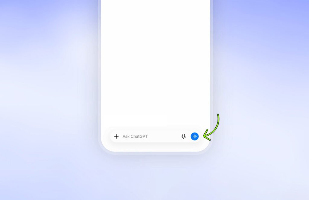 OpenAI GPT Live Voice Button
